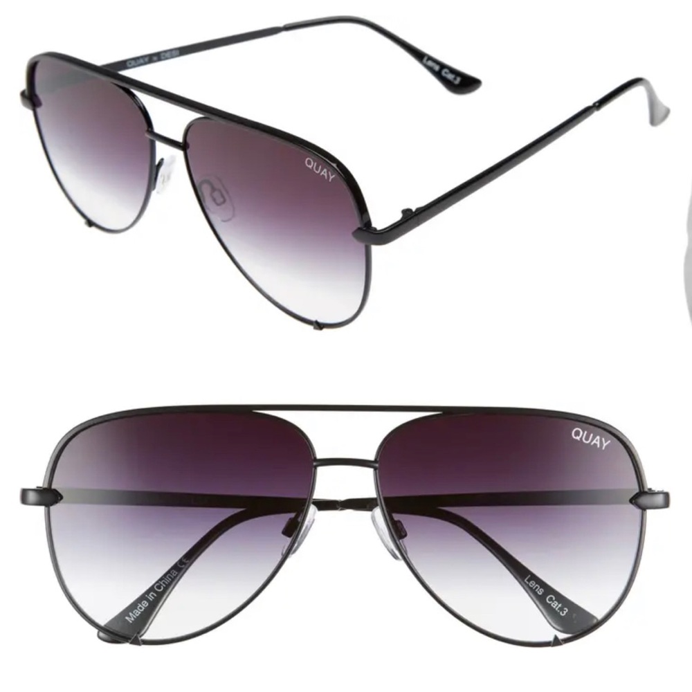 Desi Perkins x Quay sunglasses